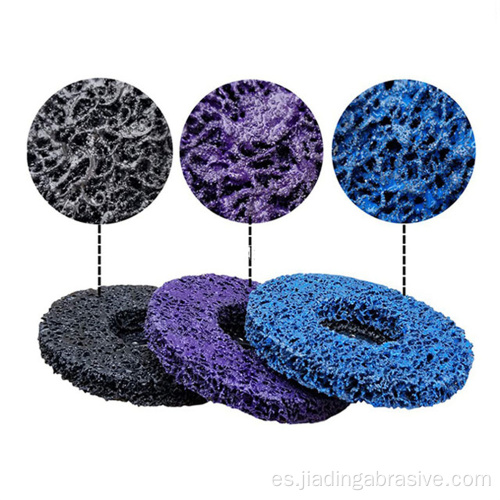 Discos Stripper y Clean negro azul morado 115mm